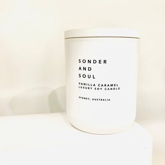 Vanilla Caramel Soy Candle